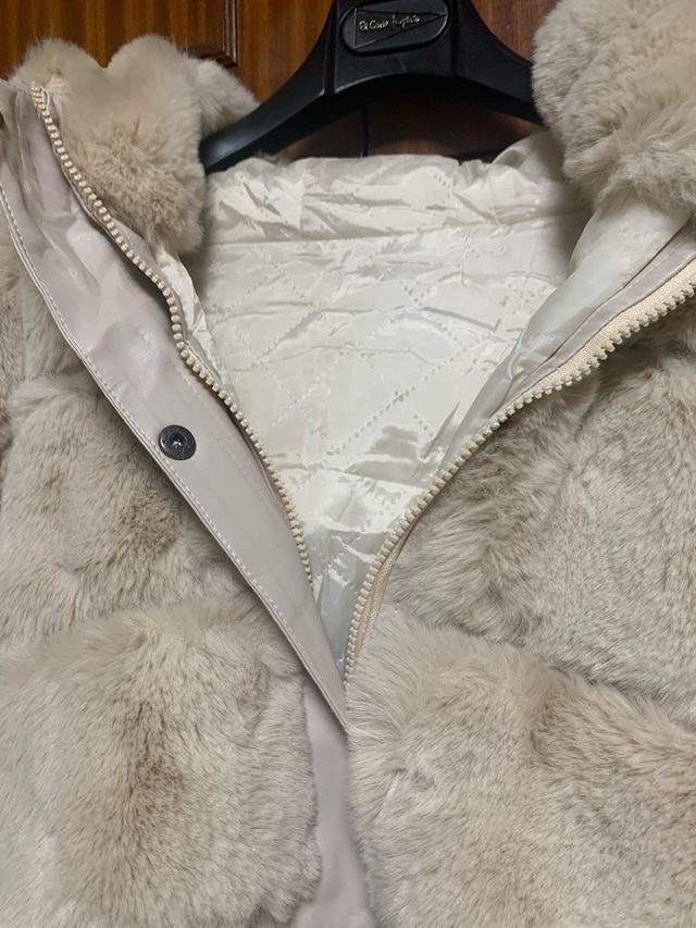 Chaqueta pelo sintetico