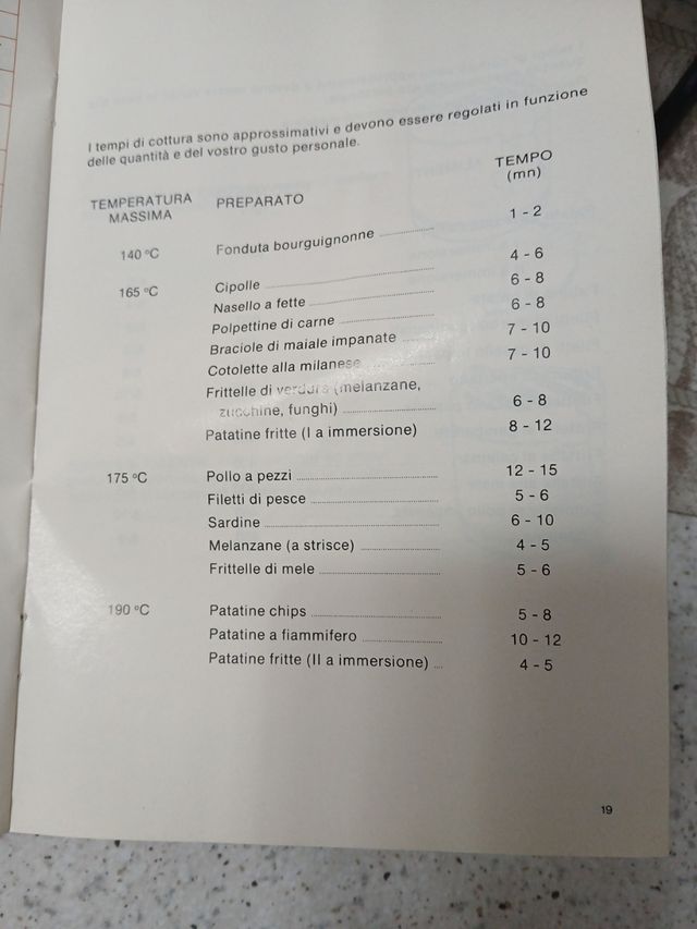 Friggitrice  Moulinex 