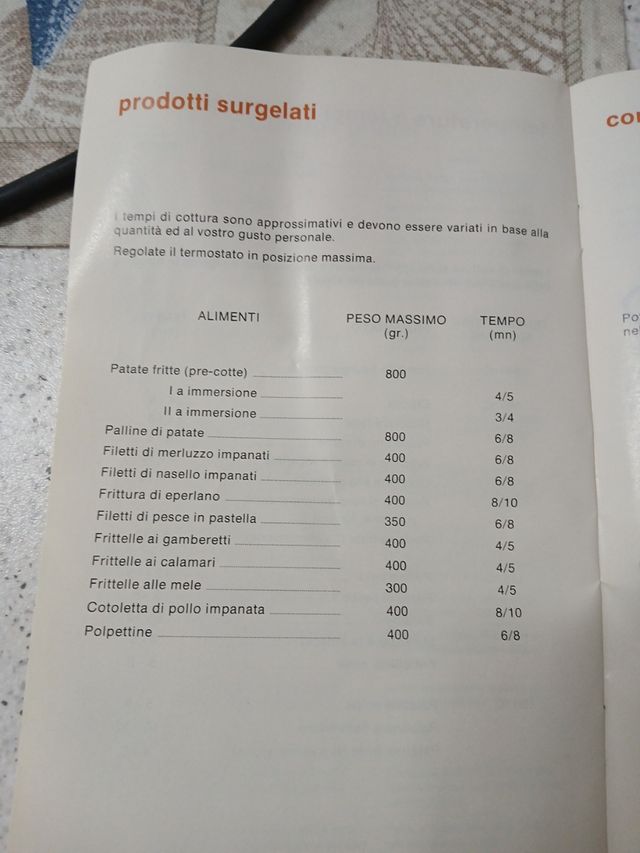 Friggitrice  Moulinex 