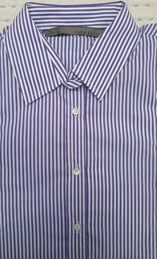 Camisa body de Zara Basic a rayas