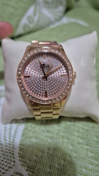 Reloj Lotus Oro Rosa