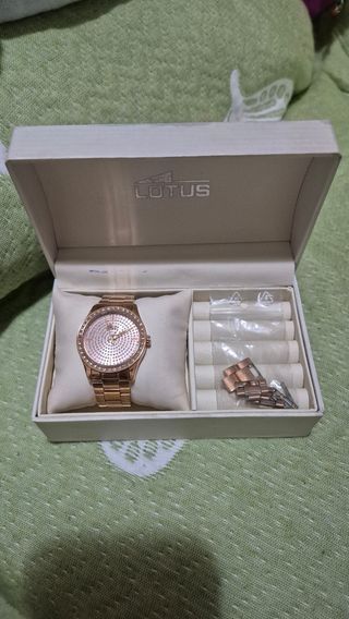 Reloj Lotus Oro Rosa