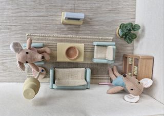 SALON CASA CASITA MUÑECAS, ADECUADO MAILEG