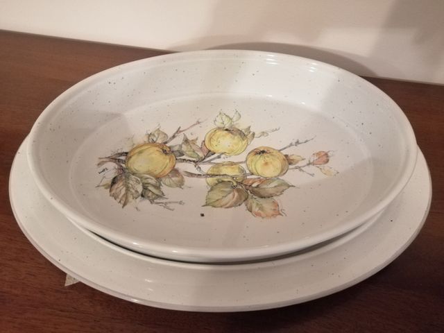 Pirofila e piatto da portata