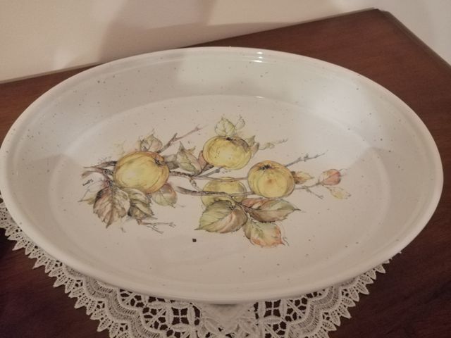 Pirofila e piatto da portata