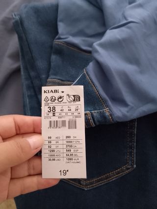 Pantalón premamá Kiabi