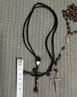 Rosario y colgante