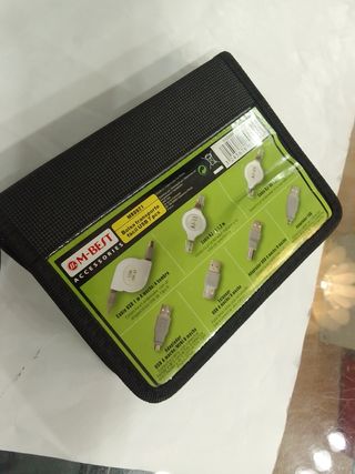 Estuche cables informática