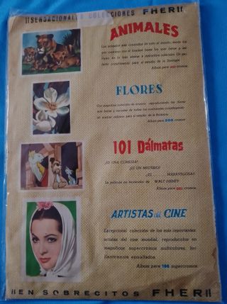 ALBUM IN LATTA CROMATA COMPLETA IN LATTA 1962