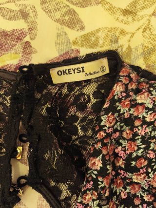 Mono corto floral