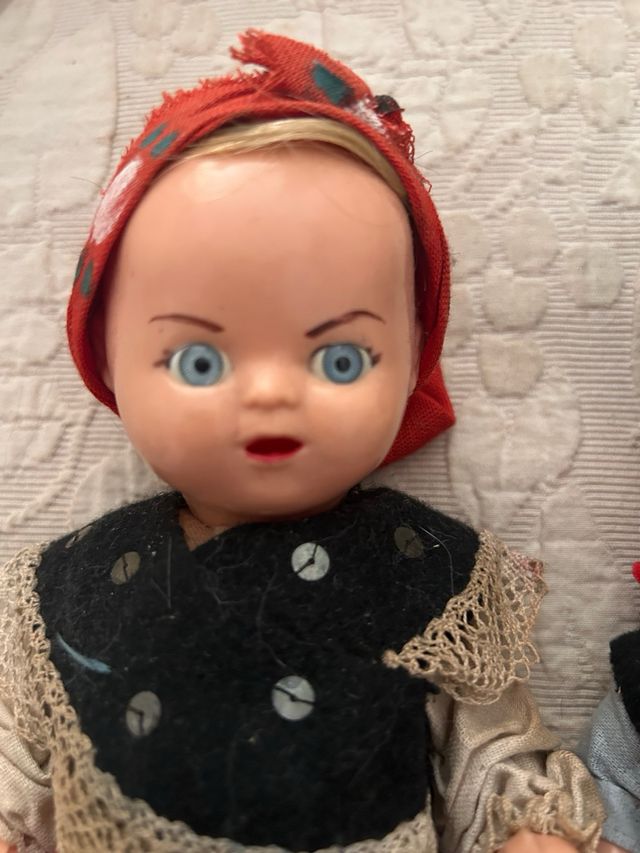 Muñecos celuloide antiguos