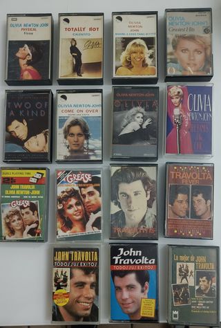 15 GREASE Cintas Cassettes ELIGE