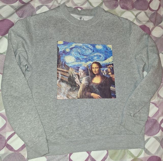 Sudadera serigrafiada