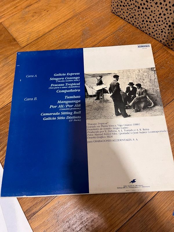 Vinilo os resentidos fracaso tropical