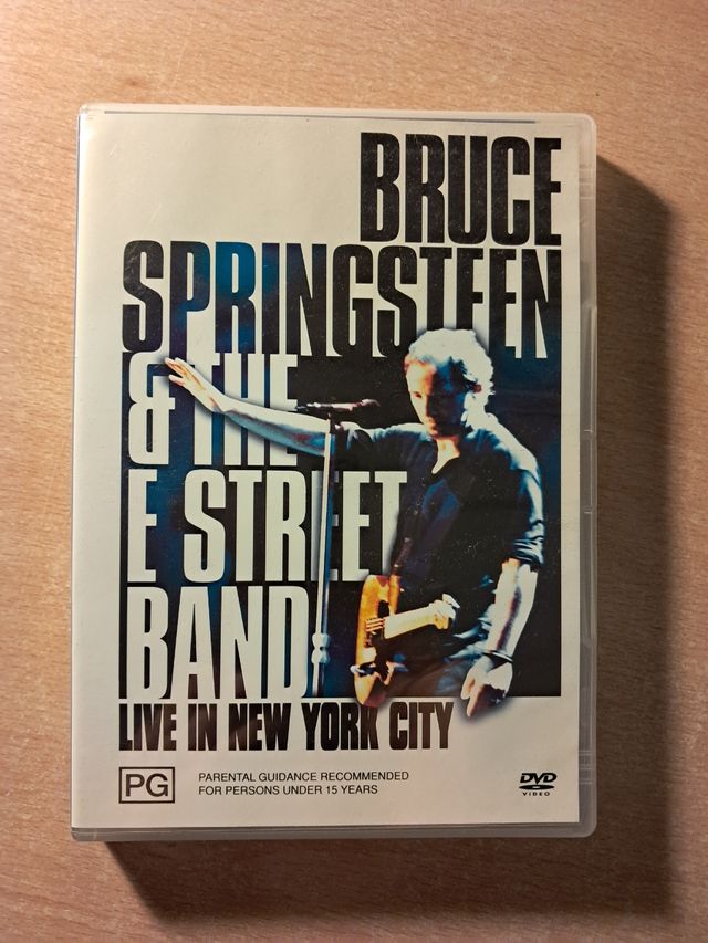 DVD Bruce Springsteen Live in New York City