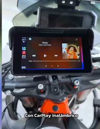 Carplay/android auto moto