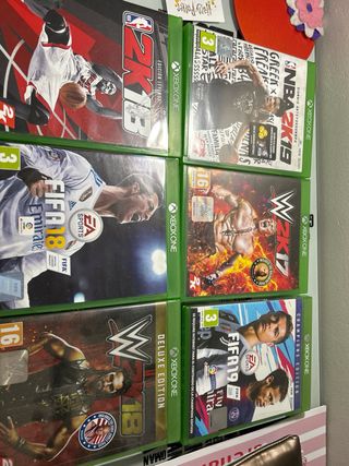 Juegos XBOX lote 6 ONE DE LUXE EDITION