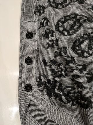 Jersey Desigual gris y negro talla S