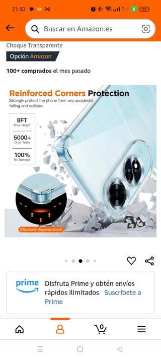 2 cristales protectores móvil oppo A60