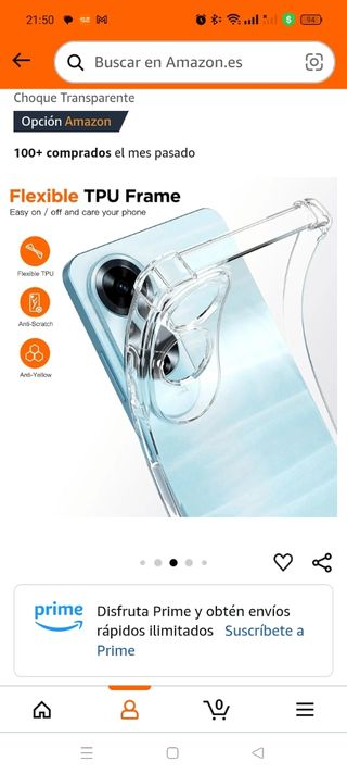 2 cristales protectores móvil oppo A60