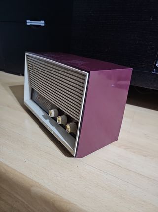 Radio vintage decoración