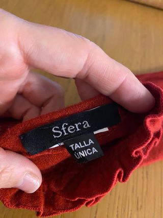 Guantes con detalle volante Sfera