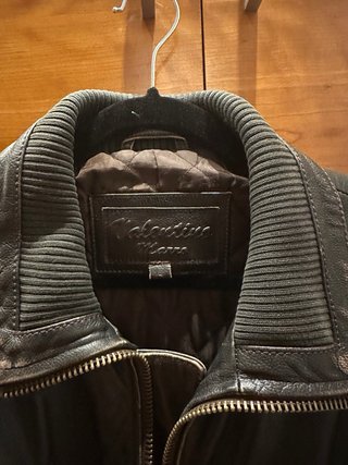 Chaqueta Piel Valentino Marro