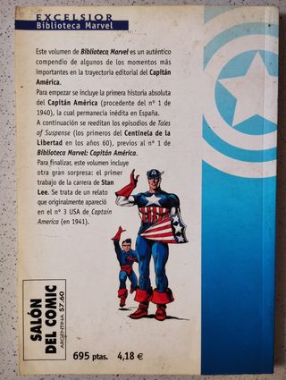 Cómic CAPITÁN AMÉRICA