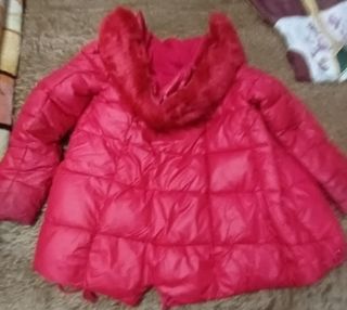 Chaqueta acolchada calida de niñas