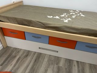 Cama nido doble  2 camas y 4 cajones