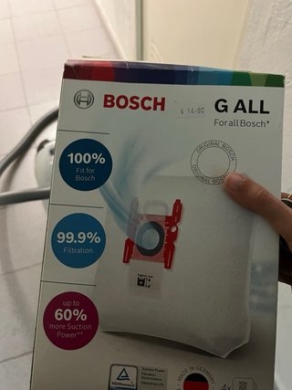 Aspiradora bosch serie 4