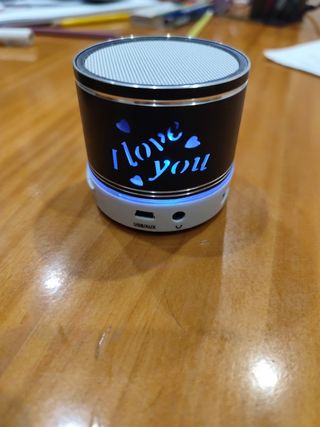 2 altavoces Bluetooth musica