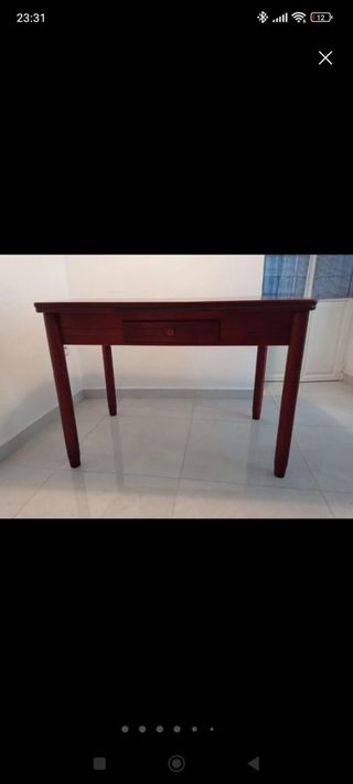Mesa madera extensible