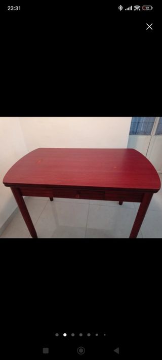 Mesa madera extensible