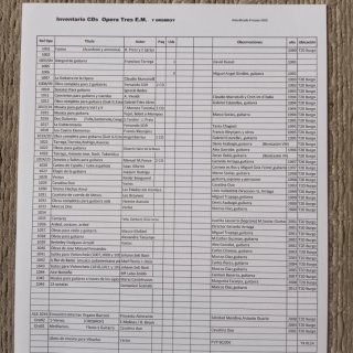 CDs guitarra y otros