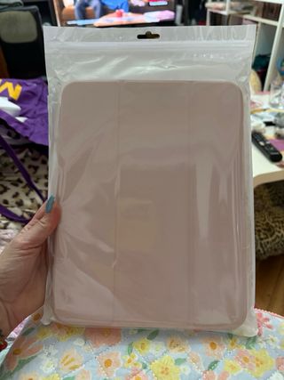 Funda Ipad 10 generación rosa maquillaje