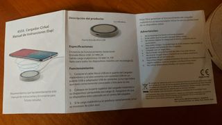 Cargador inalámbrico para teléfono movil