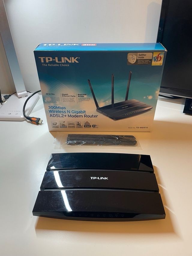 Modem Router ADSL2 Wireless model no. TDW8970