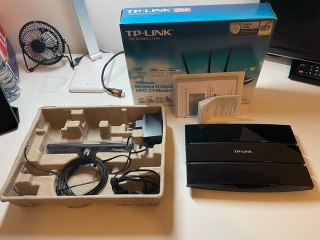 Modem Router ADSL2 Wireless model no. TDW8970