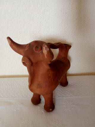 ¡Rebaja!  Botijo forma de toro