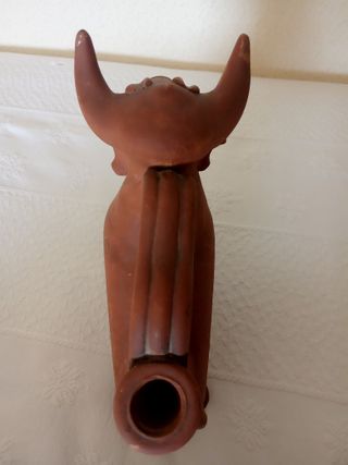 ¡Rebaja!  Botijo forma de toro
