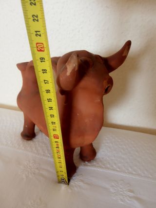 ¡Rebaja!  Botijo forma de toro