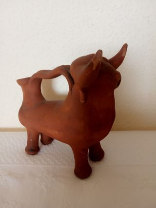 ¡Rebaja!  Botijo forma de toro