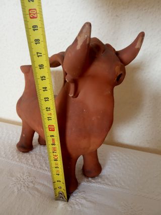 ¡Rebaja!  Botijo forma de toro