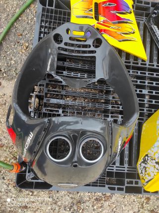 Carcasas, plásticos, escudo, careta, frontal,