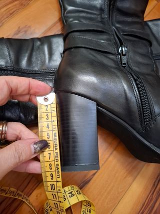 Stivali in pelle n 38
