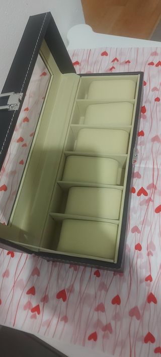 Scatola per orologi 6 pezzi