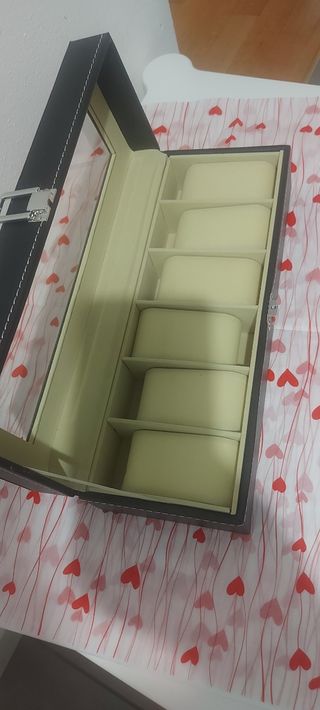 Scatola per orologi 6 pezzi