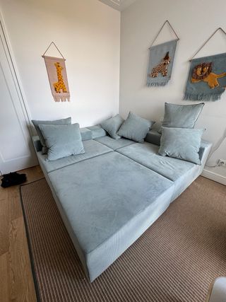 Sofá chaiselonge modular marca Tessuto NUEVO