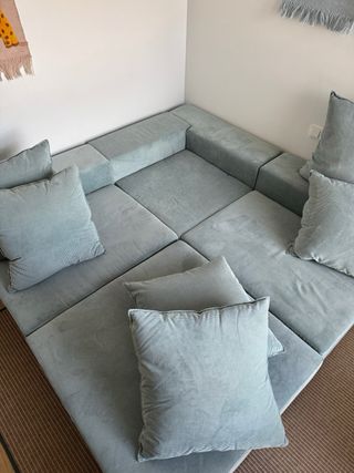 Sofá chaiselonge modular marca Tessuto NUEVO